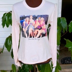 Sex & the City HBO Pink Long Sleeve Cotton TShirt